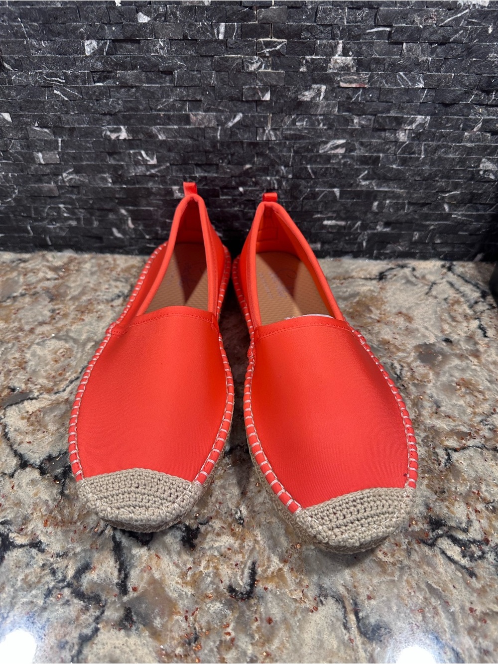 Seastar Beachcomber Espadrilles Size 9 Orange Coral Water Shoe New Beachwear
